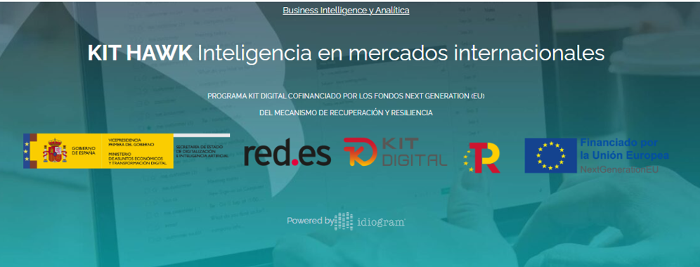 Ineligencia de negocio en mercados internacionales. Kit Digital. HAWK. Idiogram Technologies
